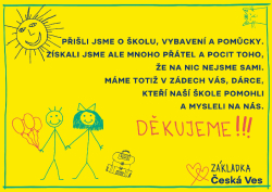 Finanční sbírka pro povodní zničenou školu